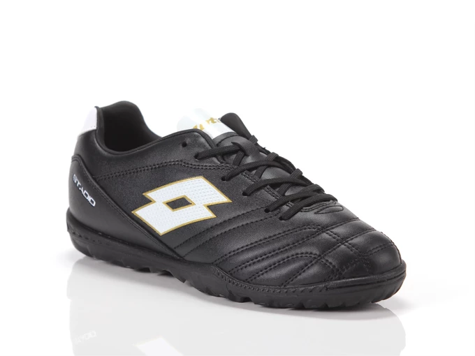  Stadio 705 TF JR - Calcio ragazzo Lotto. Disponibile in diverse taglie: 38, 39 e colori bianco, nero. YOUSPORTY.