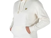  Brushed Back Hoodie Sweatshirt Sail White - Felpe uomo Lyle & Scott. Disponibile in diverse taglie: l, m, s, xl e colori bianco