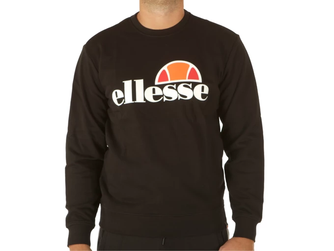  Crew Neck Black - Felpe uomo Ellesse. Disponibile in diverse taglie: m, s e colori rosso, bianco, nero. YOUSPORTY.