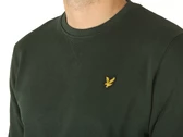  Crew Neck Sweatshirt Dark Green - Felpe uomo Lyle & Scott. Disponibile in diverse taglie: l, s e colori verde. YOUSPORTY.