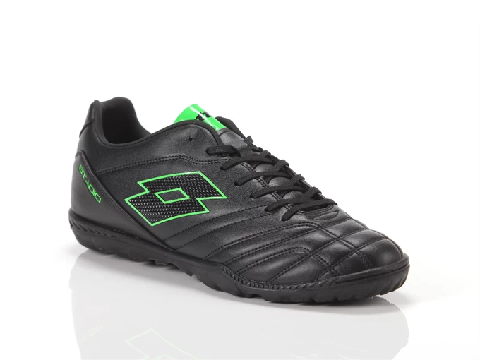  Stadio 705 TF - Calcio uomo Lotto. Disponibile in diverse taglie: 40, 42, 43, 44, 45 e colori nero, verde. YOUSPORTY.