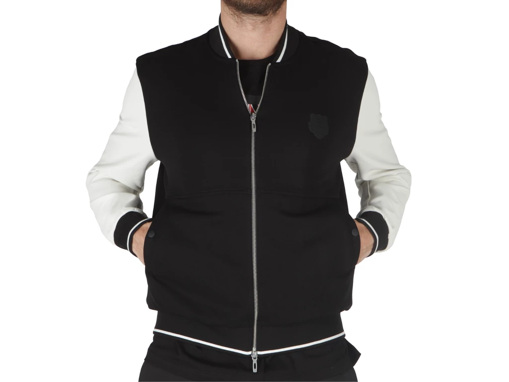  Felpa Regular Fit In Misto Cotone Nero - Felpe uomo Antony Morato. Disponibile in diverse taglie: l, m, xl e colori bianco, ner