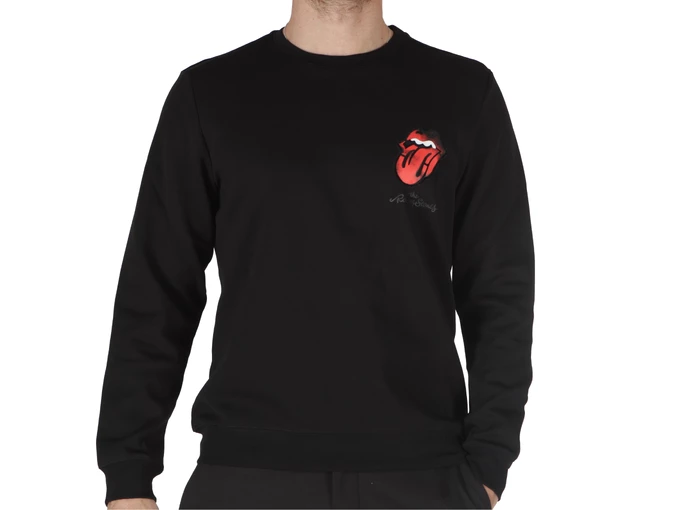 Felpa Regular Fit In Misto Cotone Nero - Felpe uomo Antony Morato. Disponibile in diverse taglie: m, s e colori nero. YOUSPORTY