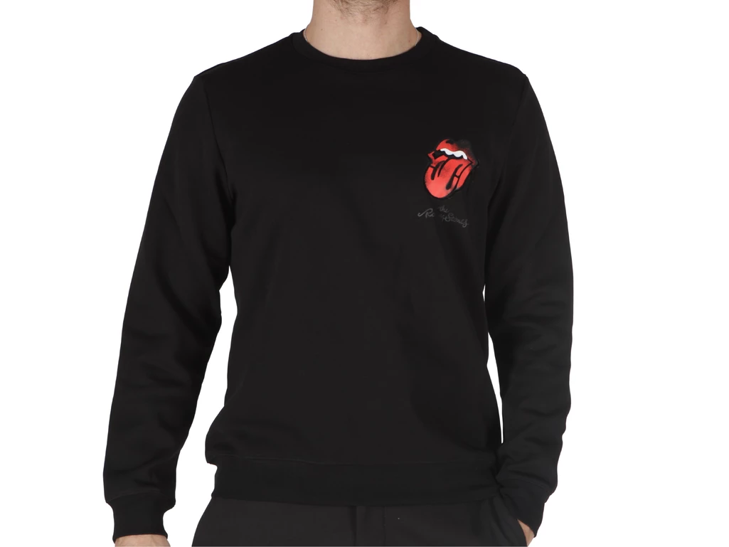  Felpa Regular Fit In Misto Cotone Nero - Felpe uomo Antony Morato. Disponibile in diverse taglie: m, s e colori nero. YOUSPORTY