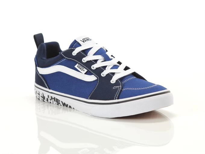 Vans YT Filmore True Blue White femme/garçons VN 0A3MVP9BV1