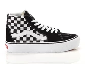 Vans Sk8 Hi Platform 2.0 Checkeboard True White femme VN 0A3TKNQXH