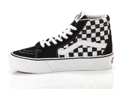 Vans Sk8 Hi Platform 2.0 Checkeboard True White femme VN 0A3TKNQXH