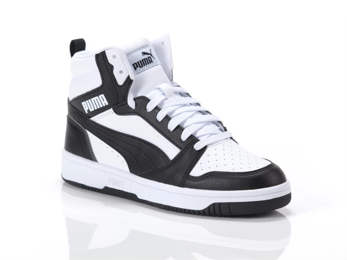  Rebund v6 - Sneakers donna/ragazzi Puma. Disponibile in diverse taglie: 38, 39 e colori bianco, nero. YOUSPORTY.