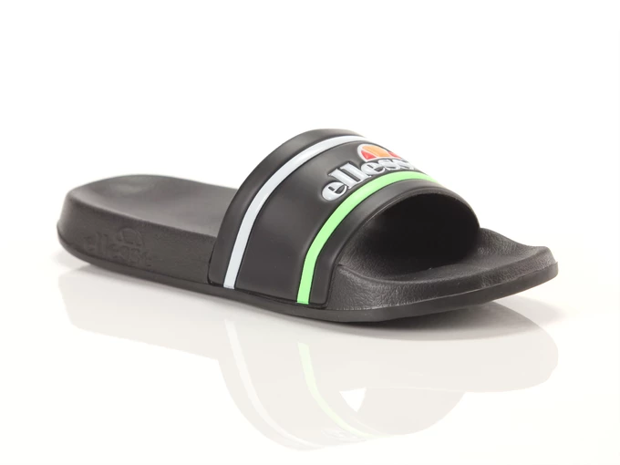  Slide Lion Black Lime - Ciabatte uomo Ellesse. Disponibile in diverse taglie: 46, 40, 42, 43 e colori bianco, nero, verde. YOUS