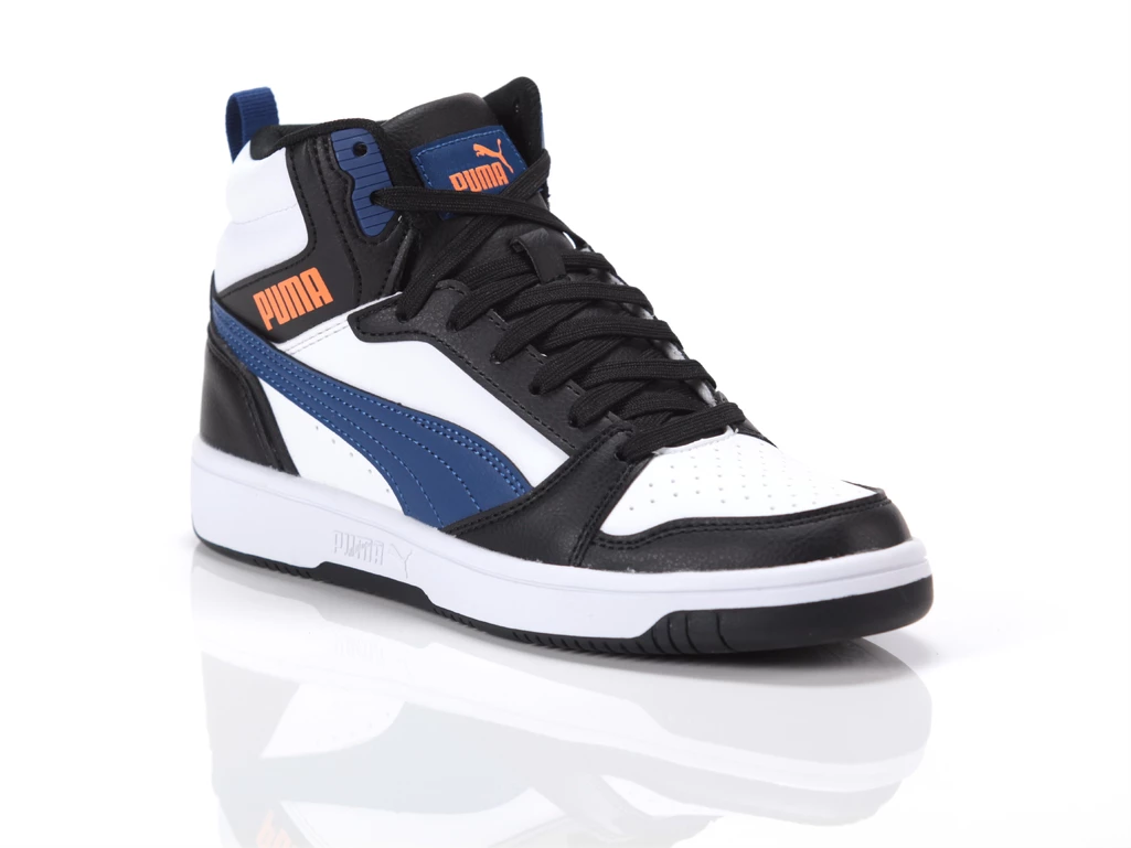  Rebound V6 mid - Sneakers donna/ragazzi Puma. Disponibile in diverse taglie: 36, 37, 38, 39 e colori bianco, arancione, blu. YO