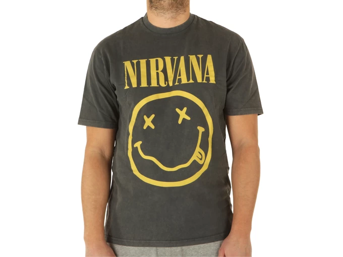 ReCovered Nirvana Yellow Logo hombre MMLVN252 