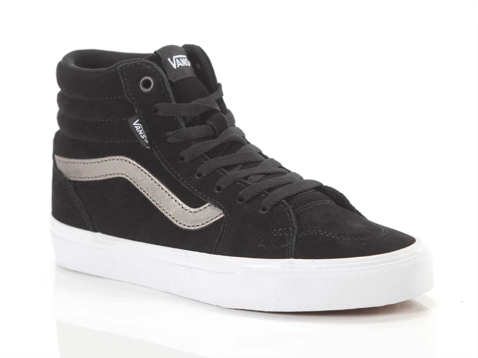  Filmore Hi - Sneakers donna Vans. Disponibile in diverse taglie: 41, 37, 38 e colori argento, nero. YOUSPORTY.