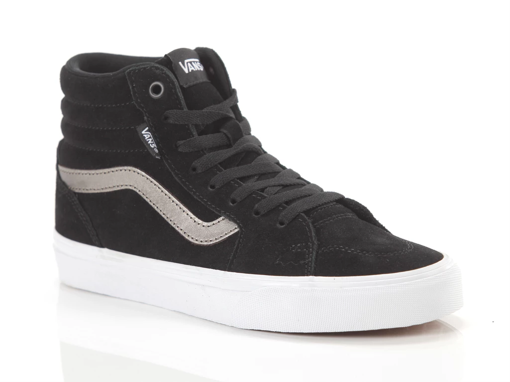  Filmore Hi - Sneakers donna Vans. Disponibile in diverse taglie: 41, 37, 38 e colori argento, nero. YOUSPORTY.