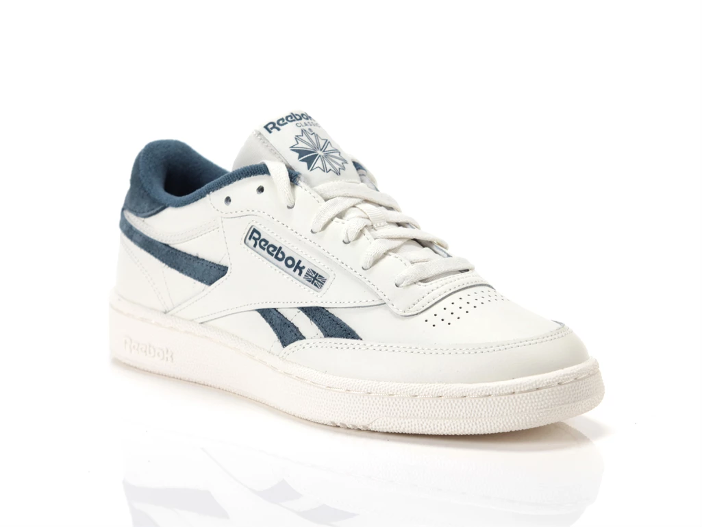  Club C Revenge - Sneakers uomo Reebok. Disponibile in diverse taglie: 40, 41, 44, 45 e colori bianco, verde. YOUSPORTY.