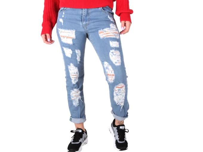  Jeans - Jeans donna Berna. Disponibile in diverse taglie: 42, 44 e colori bianco, denim. YOUSPORTY.