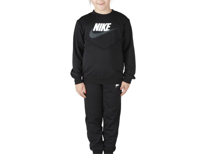  K Nsw Tracksuit Poly Crew - Tuta bimbo/ragazzo Nike. Disponibile in diverse taglie: 10y, 12y, 13y, 14y, 15y, 9y, 8y e colori ne