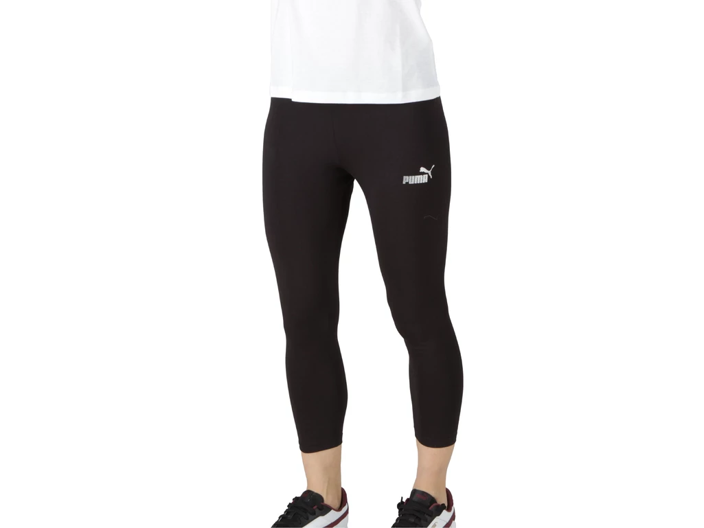  ESS+ TEXTURED FOIL 3/4 LEGGINGS - Leggings donna Puma. Disponibile in diverse taglie: xs e colori nero. YOUSPORTY.