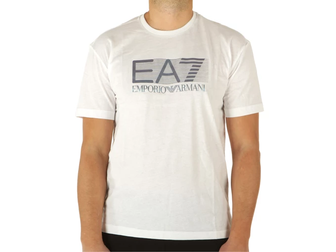  T-Shirt Manica Corta Cotone Bianco - T-Shirt uomo Emporio Armani. Disponibile in diverse taglie: l e colori bianco. YOUSPORTY.