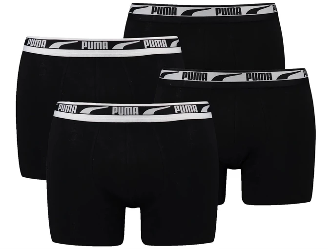  PUMA MEN MULTILOGO BOXER - Intimo uomo Puma. Disponibile in diverse taglie: m e colori bianco, nero. YOUSPORTY.
