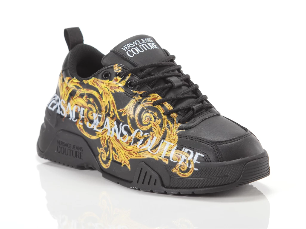Versace Jeans Couture Fondo Stargaze Dis. S10, Taglia 41 Donna Colore Nero