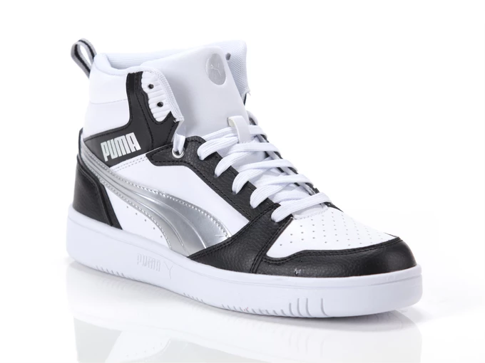  Rebound v6 Metallic Dream - Sneakers donna Puma. Disponibile in diverse taglie: 40, 41, 36, 37, 38, 39 e colori argento, bianco