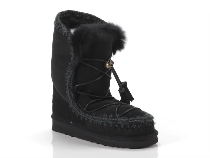  Eskimo Dream Catcher Lace Up And Rabbit Fur - Boots donna Mou. Disponibile in diverse taglie: 37, 38, 39 e colori nero. YOUSPOR