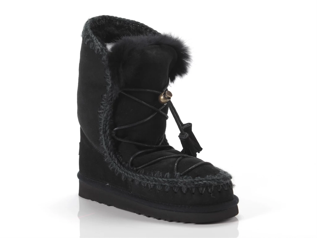  Eskimo Dream Catcher Lace Up And Rabbit Fur - Boots donna Mou. Disponibile in diverse taglie: 37, 38, 39 e colori nero. YOUSPOR