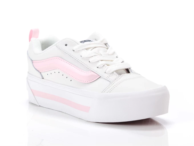  Knu Stack Smarten Up White Pink - Sneakers donna Vans. Disponibile in diverse taglie: 40, 41, 36 e colori rosa, bianco. YOUSPOR