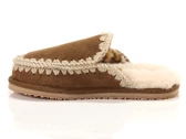  Suede Slipper Full Eskimo Stitch Cognac - Ciabatte donna Mou. Disponibile in diverse taglie: 40, 41, 39 e colori beige, marrone