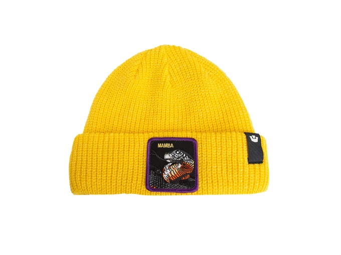  THE MAMBA BEANIE - Berretti unisex Goorin. Disponibile in diverse taglie: t-u e colori giallo. YOUSPORTY.