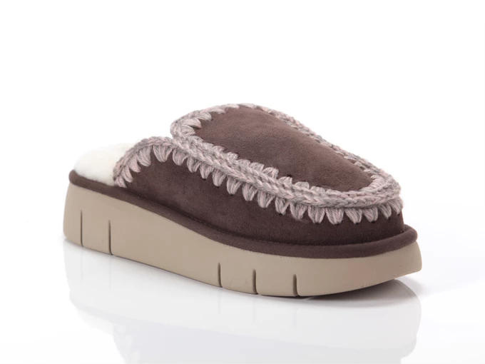  Bounce Clog - Boots donna Mou. Disponibile in diverse taglie: 40, 41, 36, 37, 38, 39 e colori beige. YOUSPORTY.