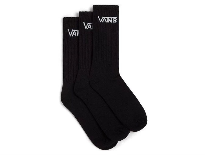  Classic Crew ROX Black - Calzini unisex Vans. Disponibile in diverse taglie: 46, 42, 43, 44, 45, 47 e colori nero. YOUSPORTY.