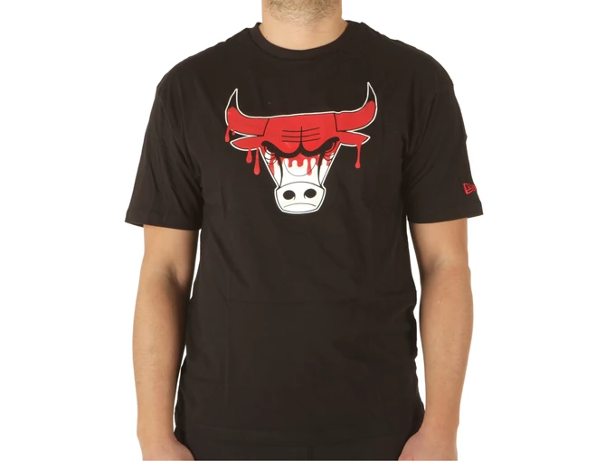 New Era Nba Drip Logo Os Tee Chicago Bulls man 60332207