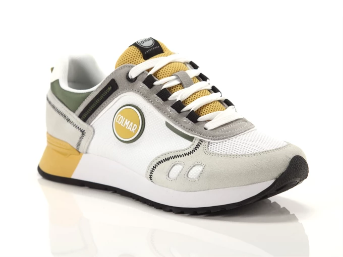 Colmar Travis Sport Colors 056 White Ochre Military Green man TRAVIS SPCOLORS