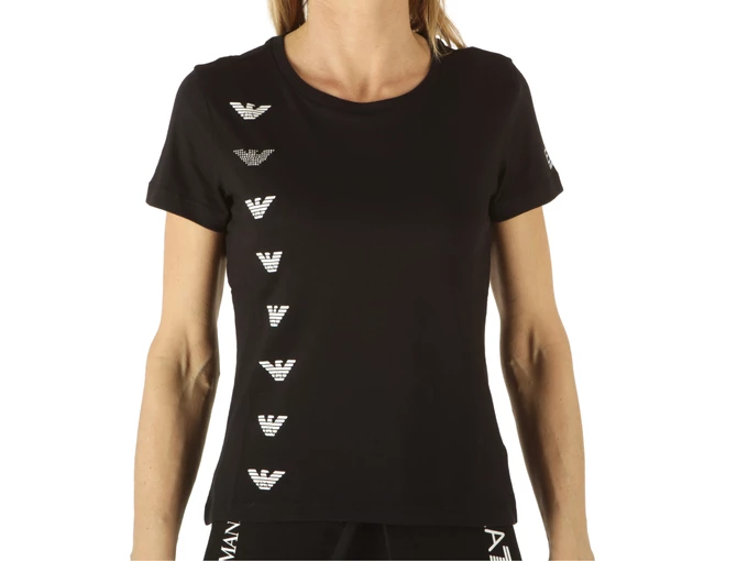 Emporio Armani T-Shirt Nero woman 3LTT12 TJFJZ 1200