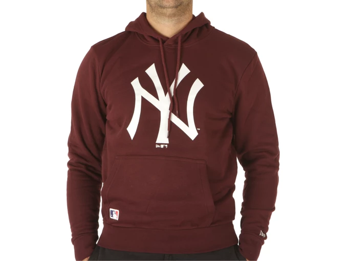 New Era Mlb Seasonal Team Logo Hoody New York Yankees Mrnwhi man 12869859