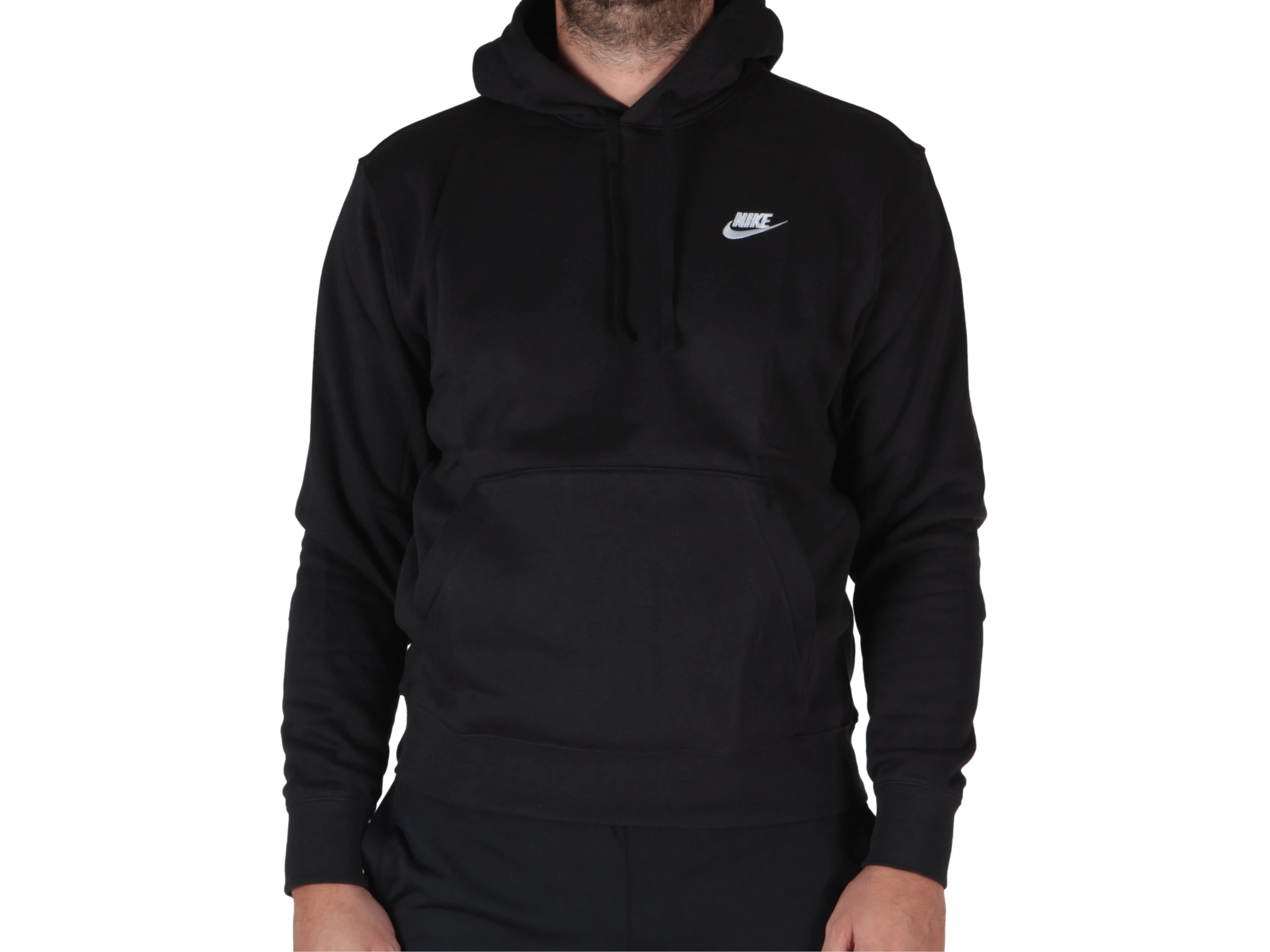 bluza męska nike nsw club hoodie bv2654 010