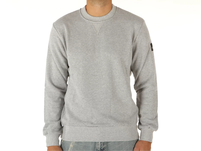 Berna Felpa GC Patch Grigio Melange man 205127-21