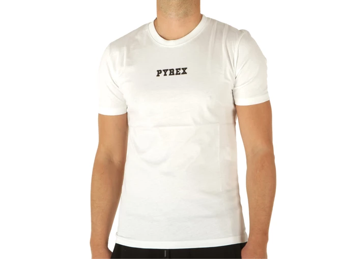 Pyrex T-Shirt In Jersey Uomo Bianco homme 22EPB43072 BIA