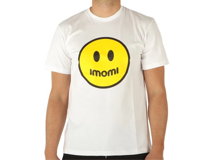 Imomi T-Shirt Cotone homme SS22IA49 BIANCO