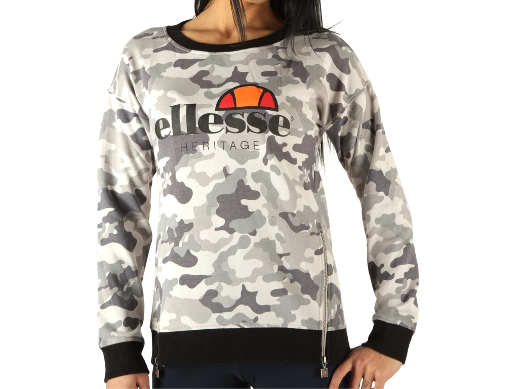 Ellesse Anthra Camo mujer SWS COL RONZIP ANCA 