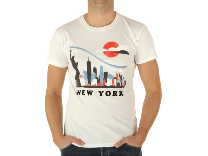 Berna T-Shirt Uomo Latte homme 196079-24