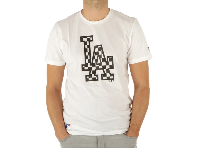 New Era Mbl Infill Logo Tee Los Angeles Dodgers homme 12195440