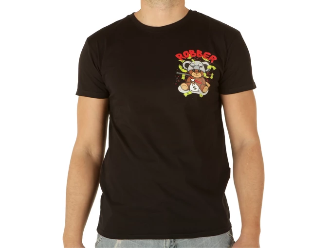 Pablic T-Shirt Stampa Orso Nero homme 223024-1