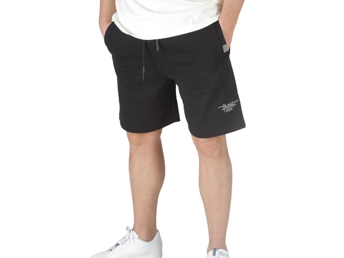 Phobia Archive Black Shorts Embroidered Gotic man PH00590