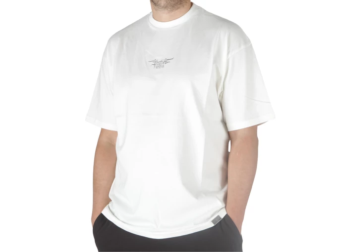 Phobia Archive White Tshirt Embroidered Gotic homme PH00592