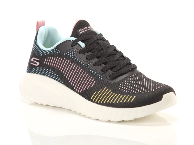Skechers Bobs Squad Chaos mujer 117208 BKMT 