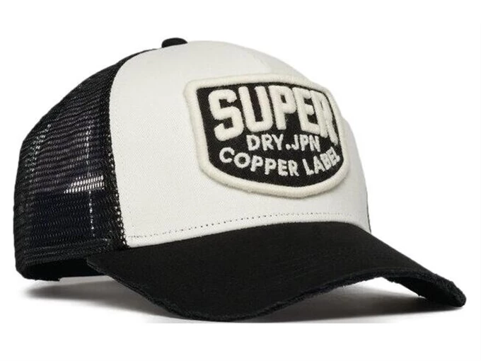 Superdry Mesh Trucker Cap Black unisex W9010176A 02A