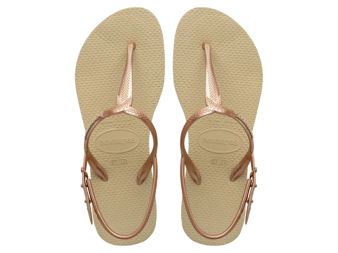 Havaianas Gold Twist Sandals mujer 4144756 0154 