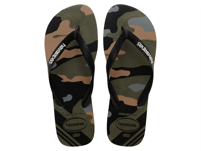 Havaianas Top Camu Green homme 4141398 0869